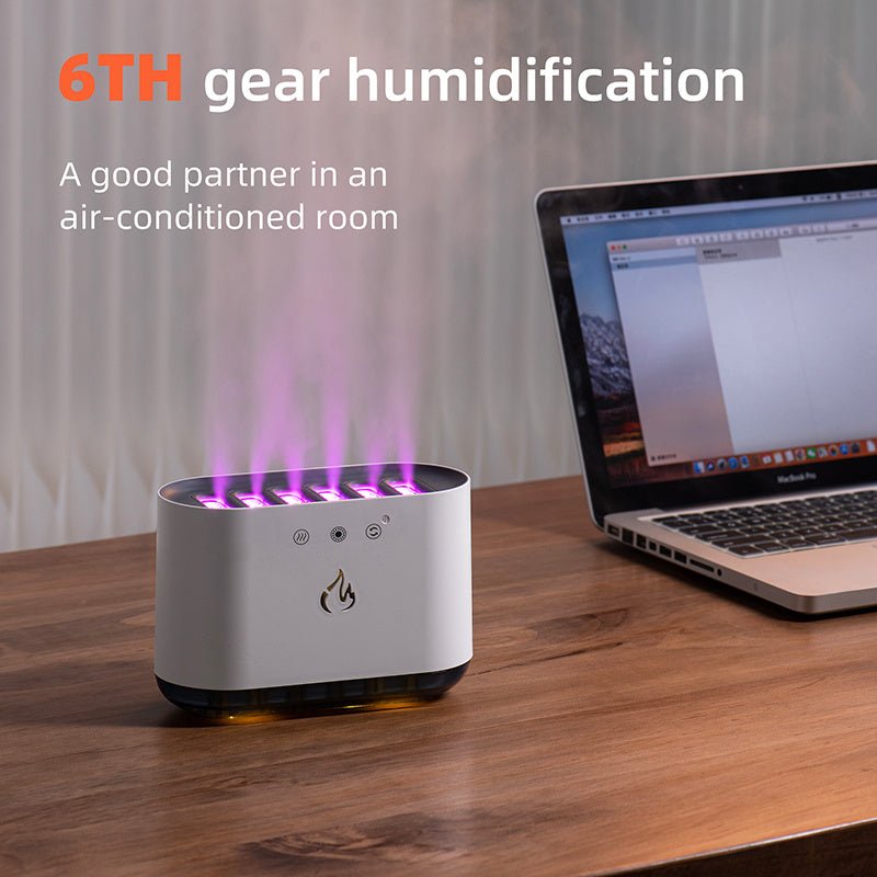 Dynamic Flame Humidifier (USB Smart Ultrasonic)